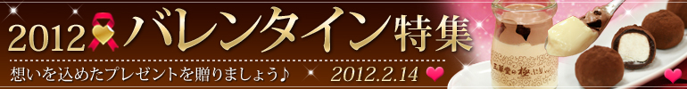 2012バレンタイン特集