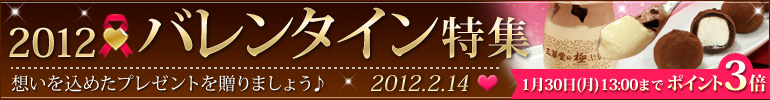 2012バレンタイン特集