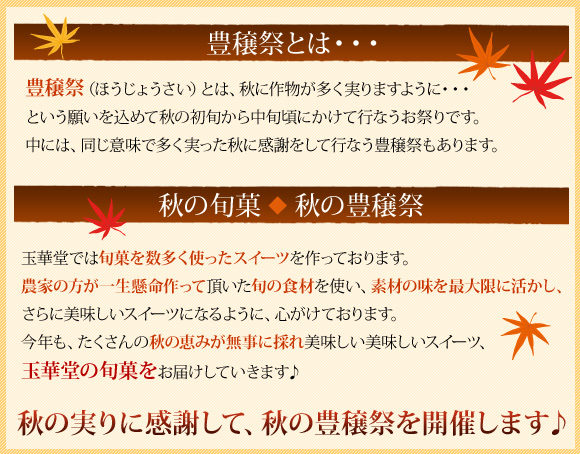豊穣祭とは・・・