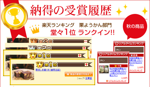 納得の受賞履歴