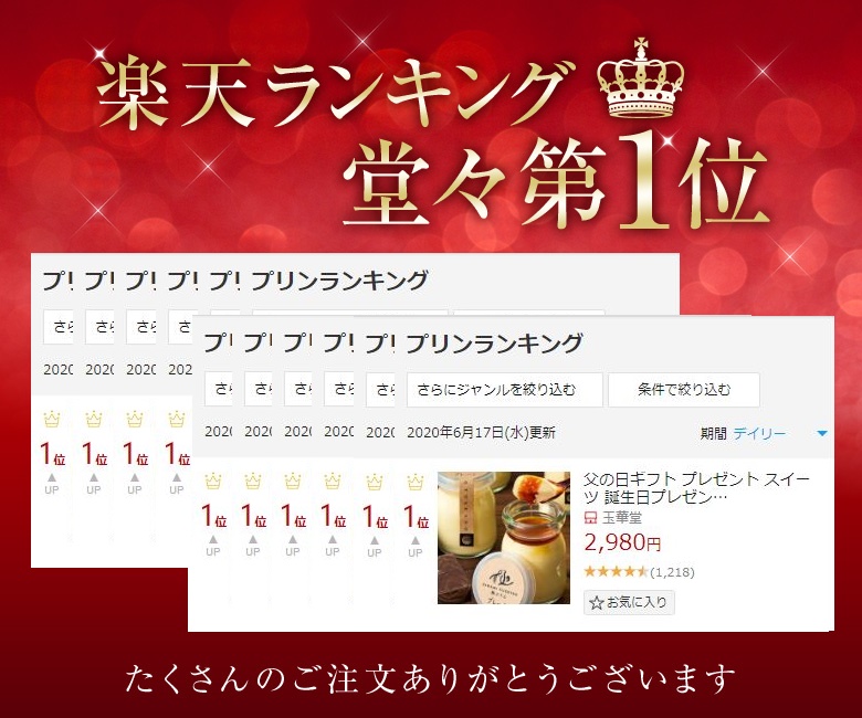楽天ランキング堂々第１位