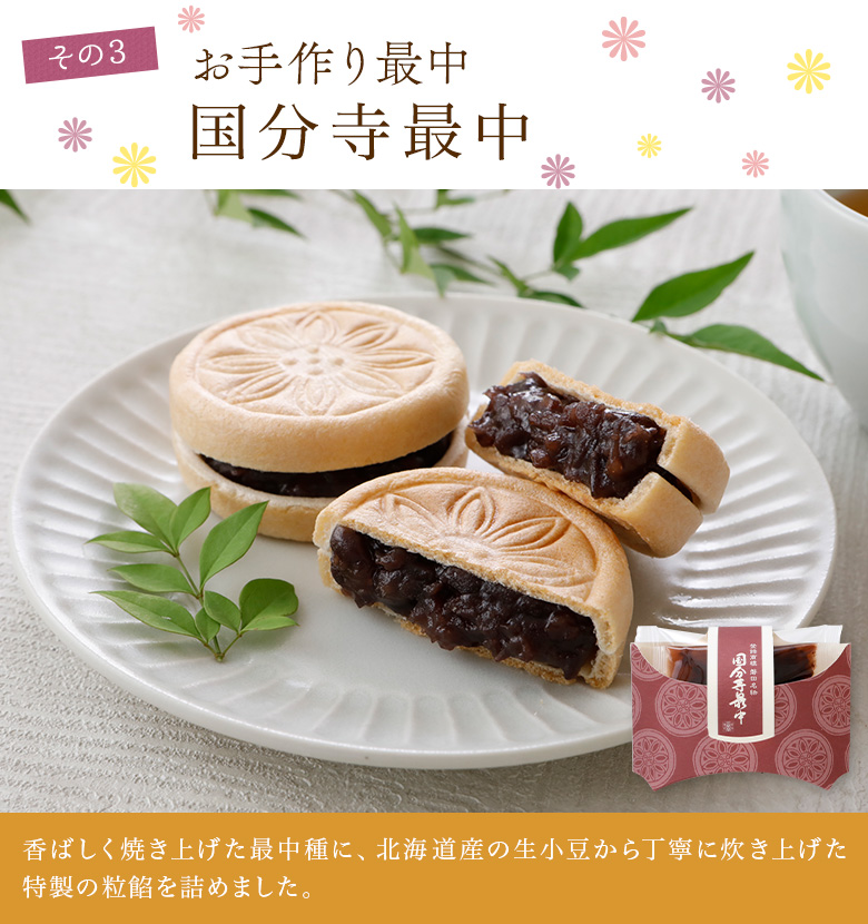 その3　お手作り最中国分寺最中