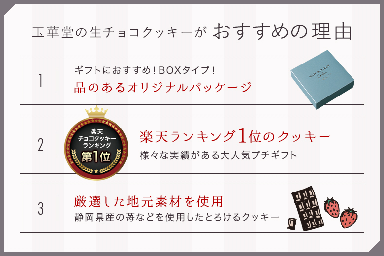 玉華堂の生チョコクッキーがおすすめの理由