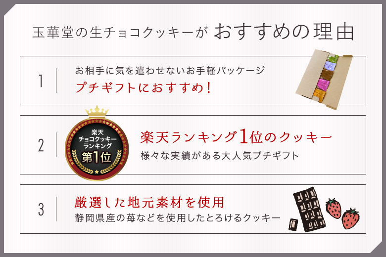 玉華堂の生チョコクッキーがおすすめの理由