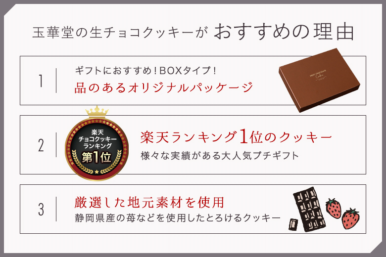 玉華堂の生チョコクッキーがおすすめの理由