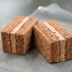 お取り寄せスイーツ　生チョコサンド