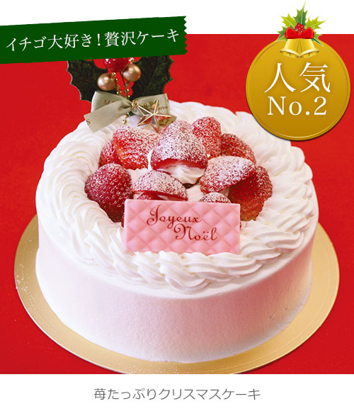 クリスマスケーキ ストロベリースペシャル