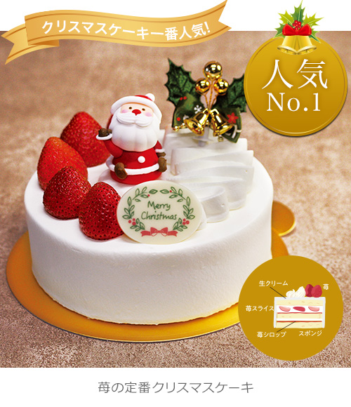 クリスマスケーキ スペシャルサンタ
