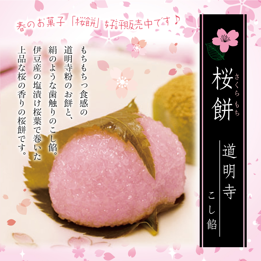 お桜餅 The Last Taste of Spring – Sakuramochi 桜餅の関西風