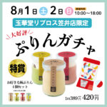 🌻夏休み特別企画「🍮ぷりんガチャ」リブロス店開催♪