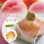 🍑【まるごとピーチ】発売開始です♪