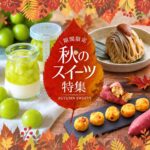 秋スイーツのお取り寄せおすすめ｜栗・シャインマスカット・プリンで楽しむ旬の味覚
